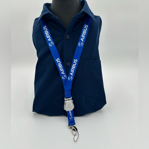 Airbus Seat Belt Buckle Lanyard, A300, A320 Family, A330, A340, A350, A380 - Picture 1 of 3